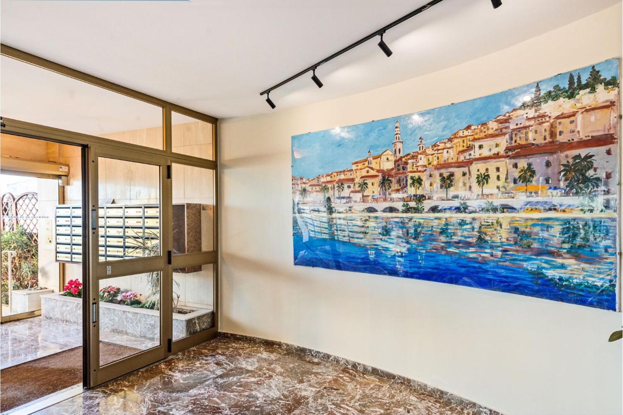 'Le Berkeley' Vue Mer, Centre, Parking Menton Eksteriør bilde