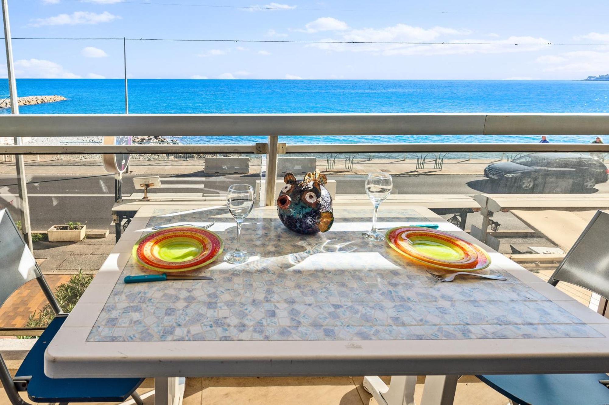 'Le Berkeley' Vue Mer, Centre, Parking Menton Eksteriør bilde